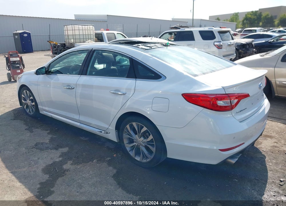 2015 HYUNDAI SONATA LIMITED 2.0T VIN: 5NPE34AB3FH202380