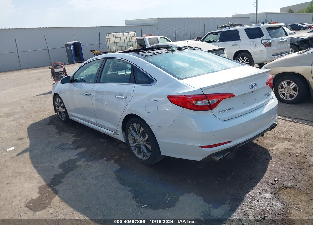 2015 HYUNDAI SONATA LIMITED 2.0T VIN: 5NPE34AB3FH202380