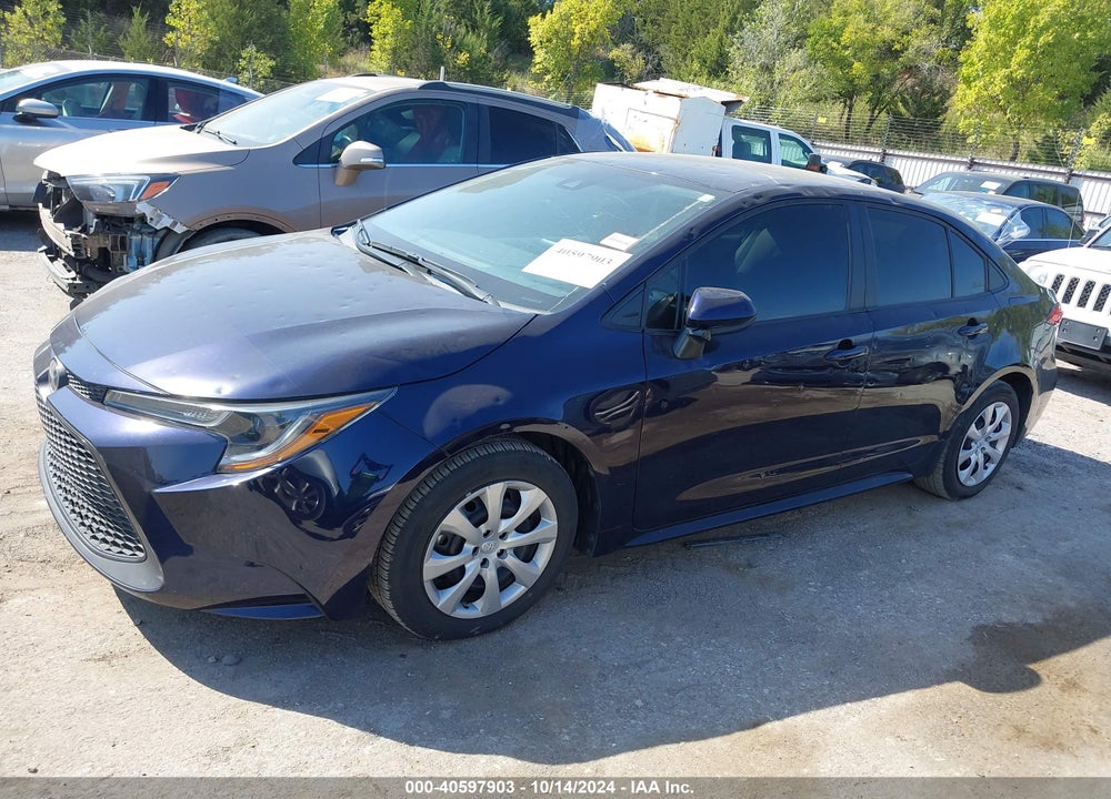 2022 TOYOTA COROLLA LE VIN: 5YFEPMAE9NP284079