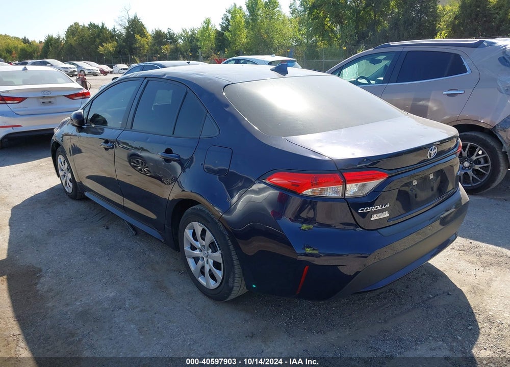 2022 TOYOTA COROLLA LE VIN: 5YFEPMAE9NP284079