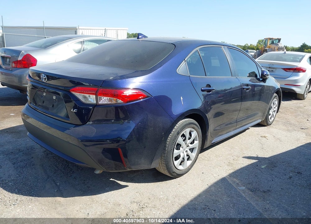 2022 TOYOTA COROLLA LE VIN: 5YFEPMAE9NP284079