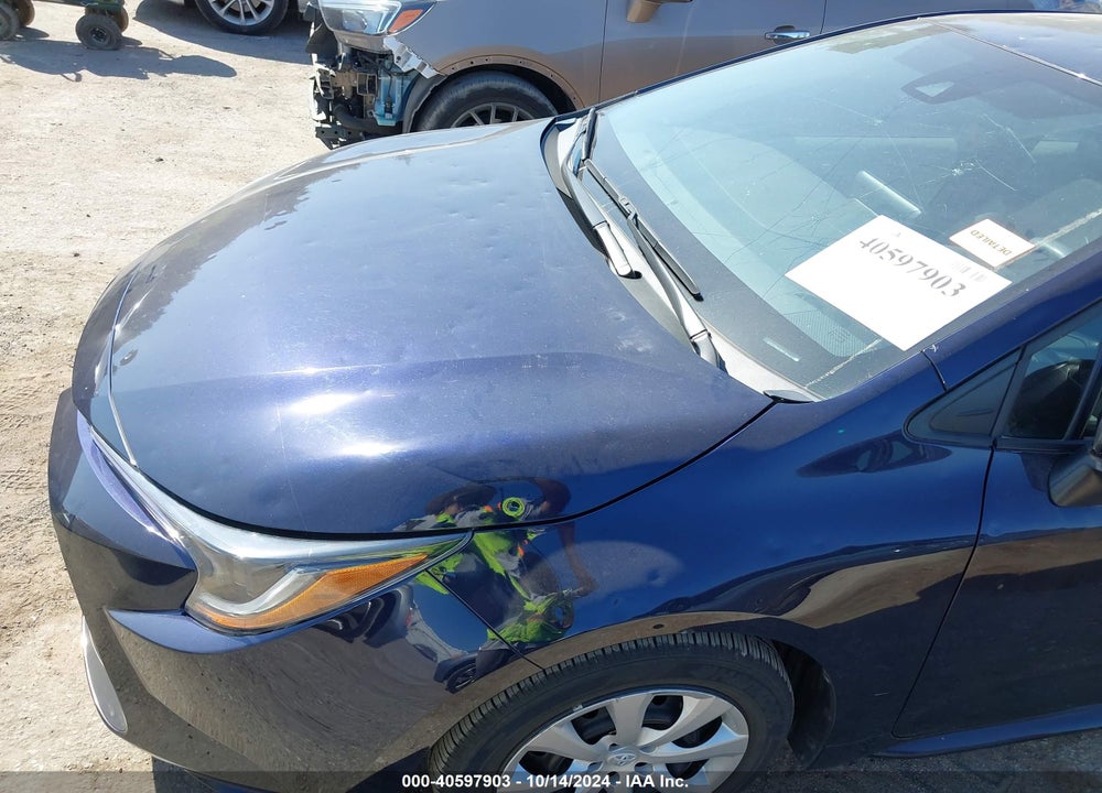 2022 TOYOTA COROLLA LE VIN: 5YFEPMAE9NP284079