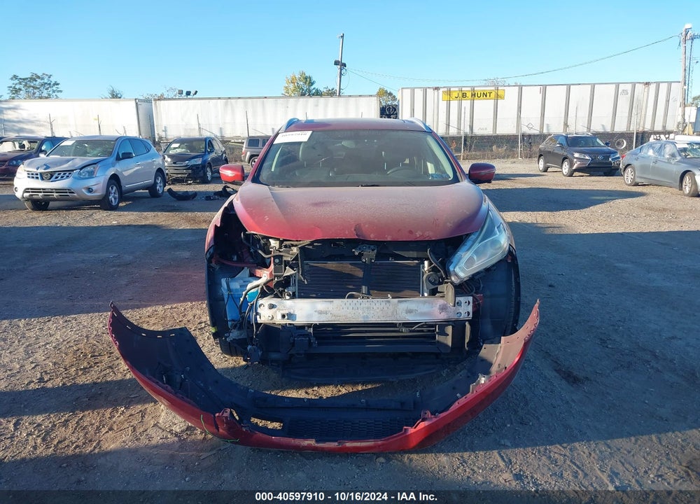 2015 NISSAN MURANO VIN: 5N1AZ2MH1FN286597