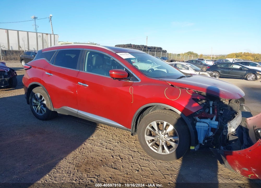 2015 NISSAN MURANO VIN: 5N1AZ2MH1FN286597