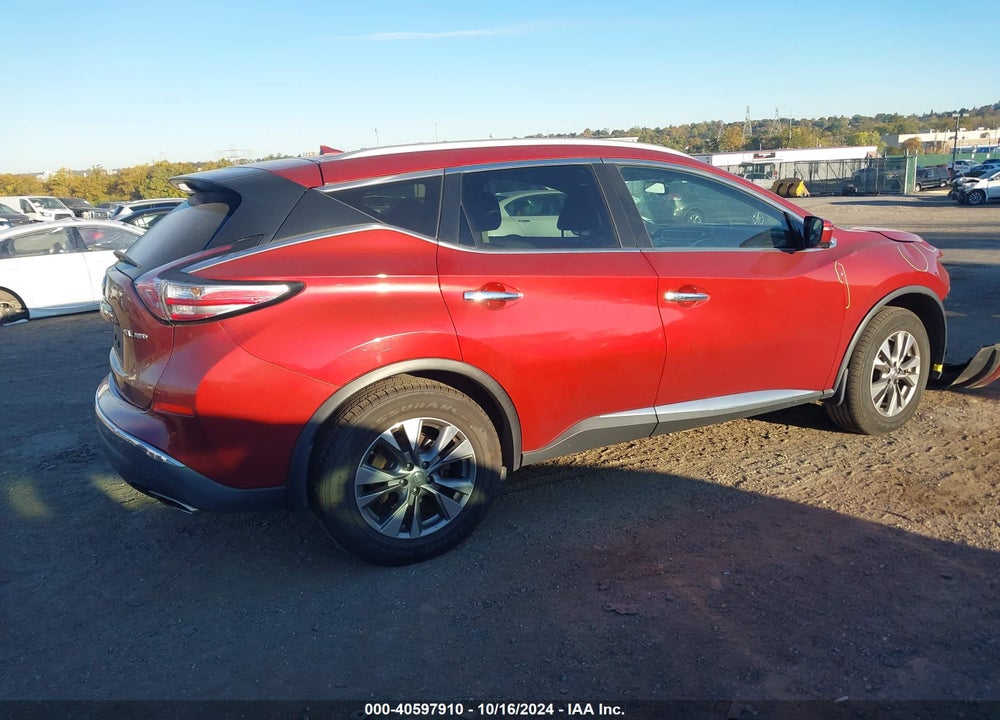 2015 NISSAN MURANO VIN: 5N1AZ2MH1FN286597