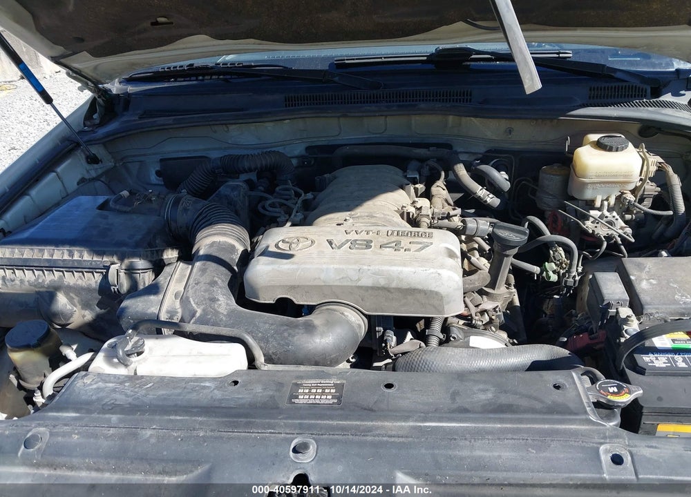 2005 TOYOTA 4RUNNER LIMITED V8 VIN: JTEBT17R858022357