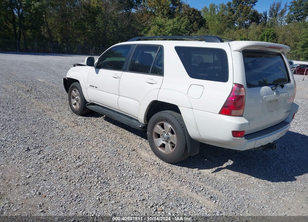 2005 TOYOTA 4RUNNER LIMITED V8 VIN: JTEBT17R858022357