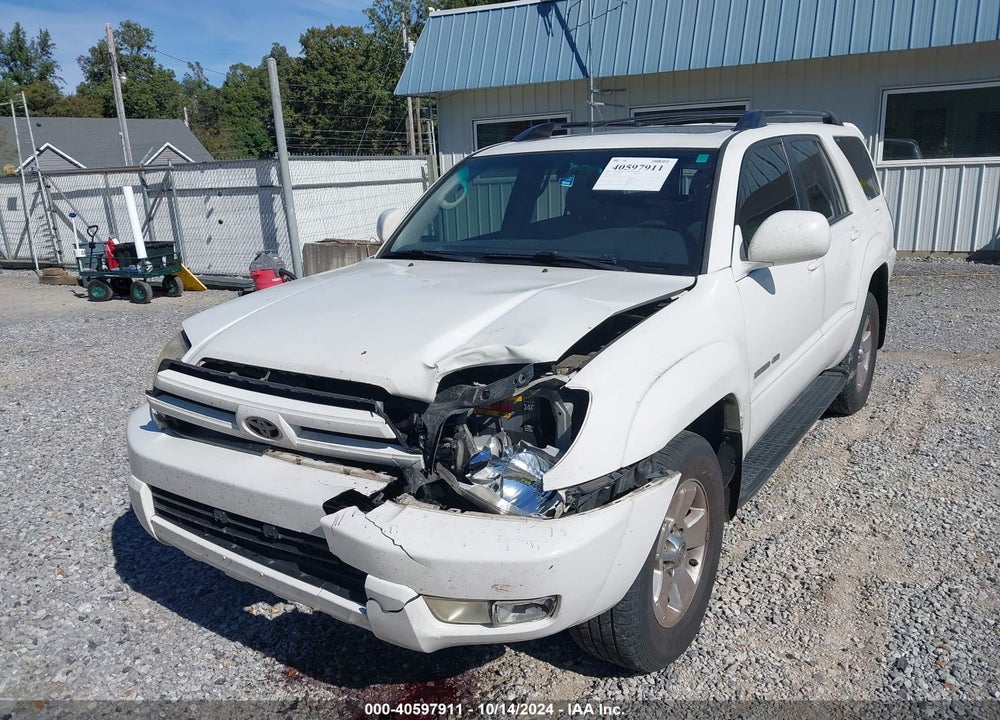 2005 TOYOTA 4RUNNER LIMITED V8 VIN: JTEBT17R858022357
