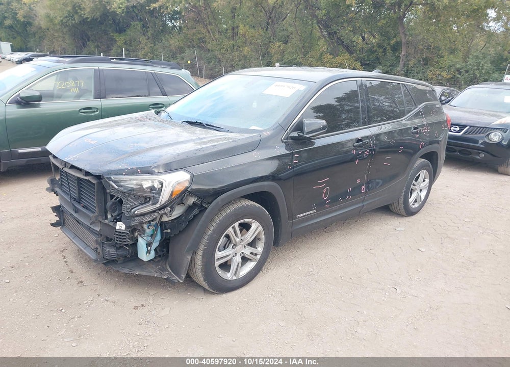 2019 GMC TERRAIN SLE VIN: 3GKALMEV8KL133073