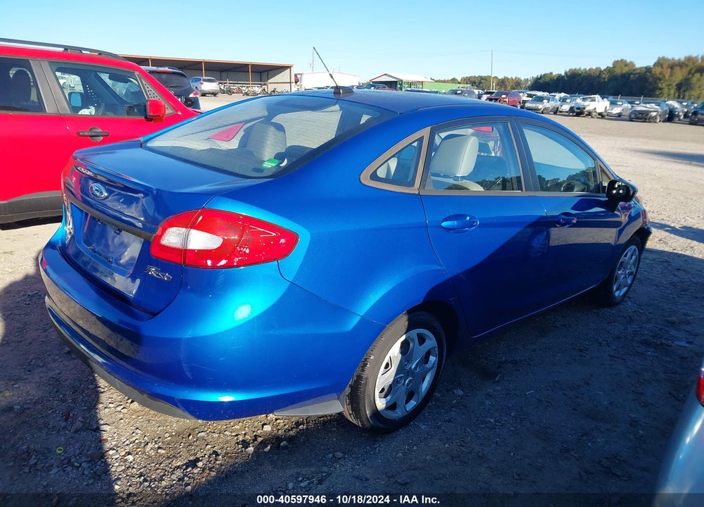 2011 FORD FIESTA S VIN: 3FADP4AJXBM225351