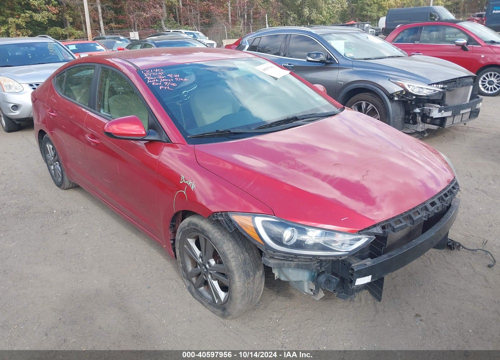 2017 HYUNDAI ELANTRA SE VIN: 5NPD84LF1HH193890
