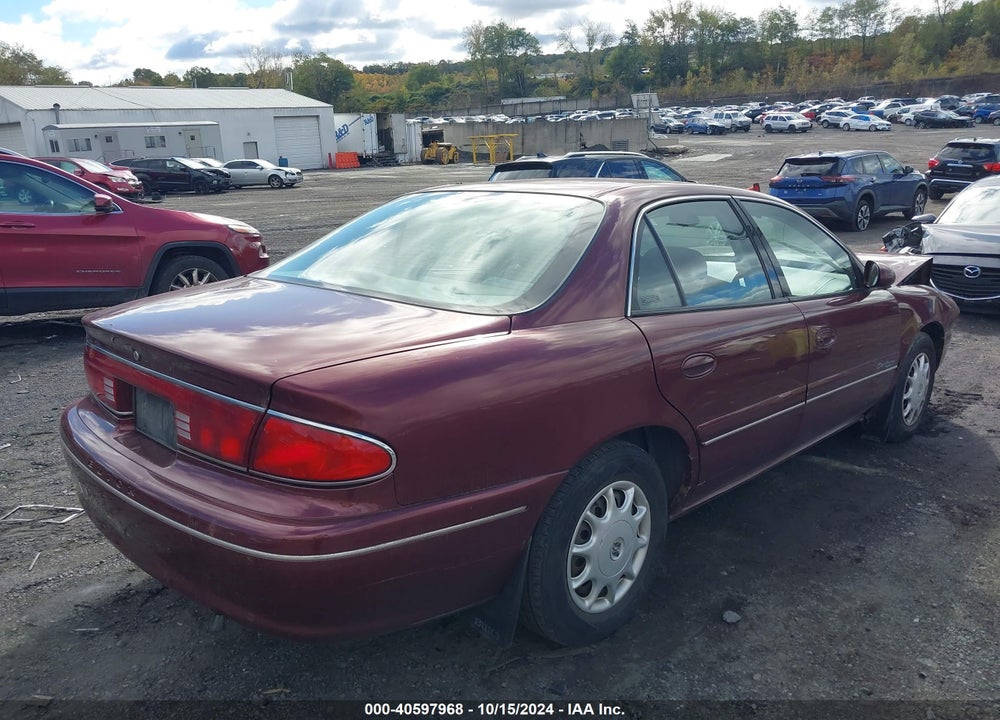 2000 BUICK CENTURY CUSTOM VIN: 2G4WS52J3Y1327558