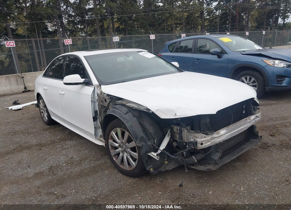 2015 AUDI A4 2.0T PREMIUM VIN: WAUBFAFL8FN016681