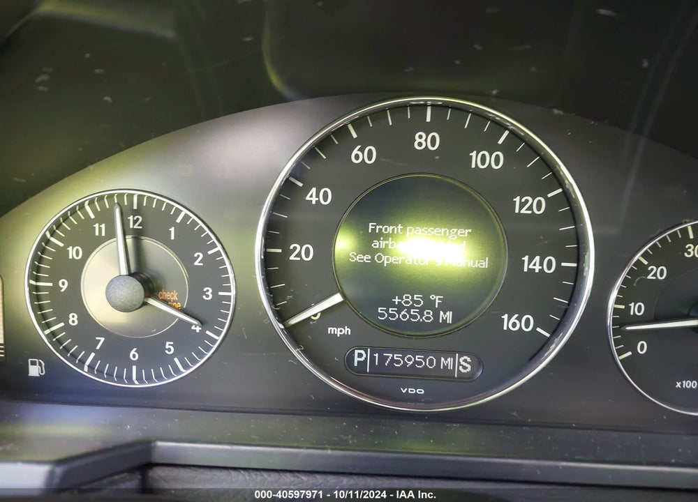 2007 MERCEDES-BENZ E 350 VIN: WDBUF56X87B063314