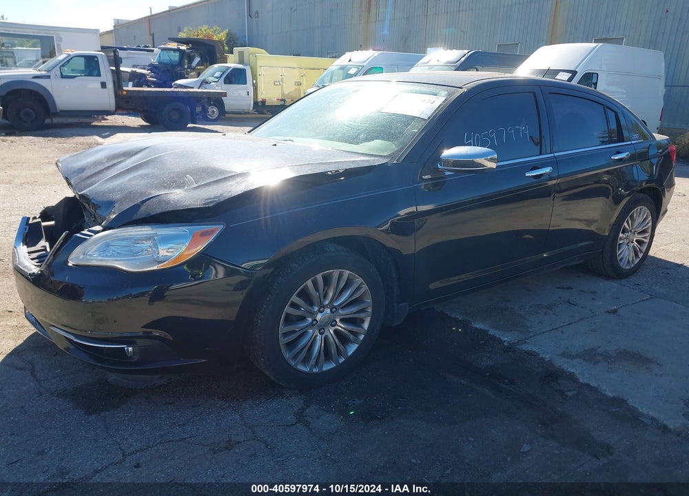 2011 CHRYSLER 200 LIMITED VIN: 1C3BC2FB1BN583175