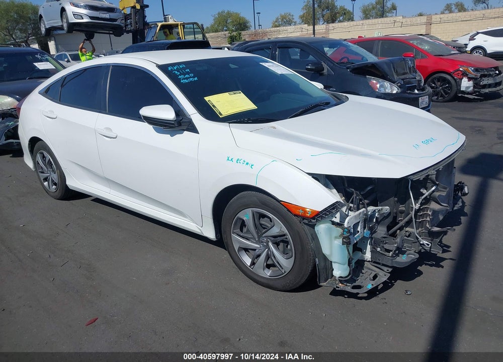 2019 HONDA CIVIC LX VIN: 2HGFC2F61KH551370