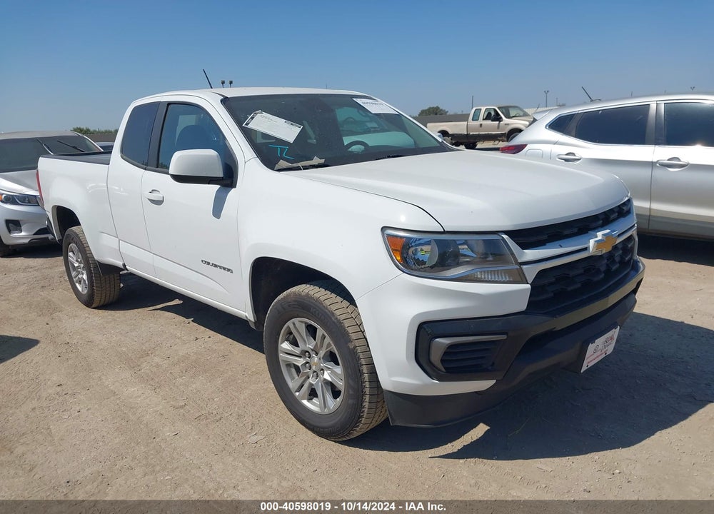 2021 CHEVROLET COLORADO 2WD LONG BOX LT VIN: 1GCHSCEA5M1277095
