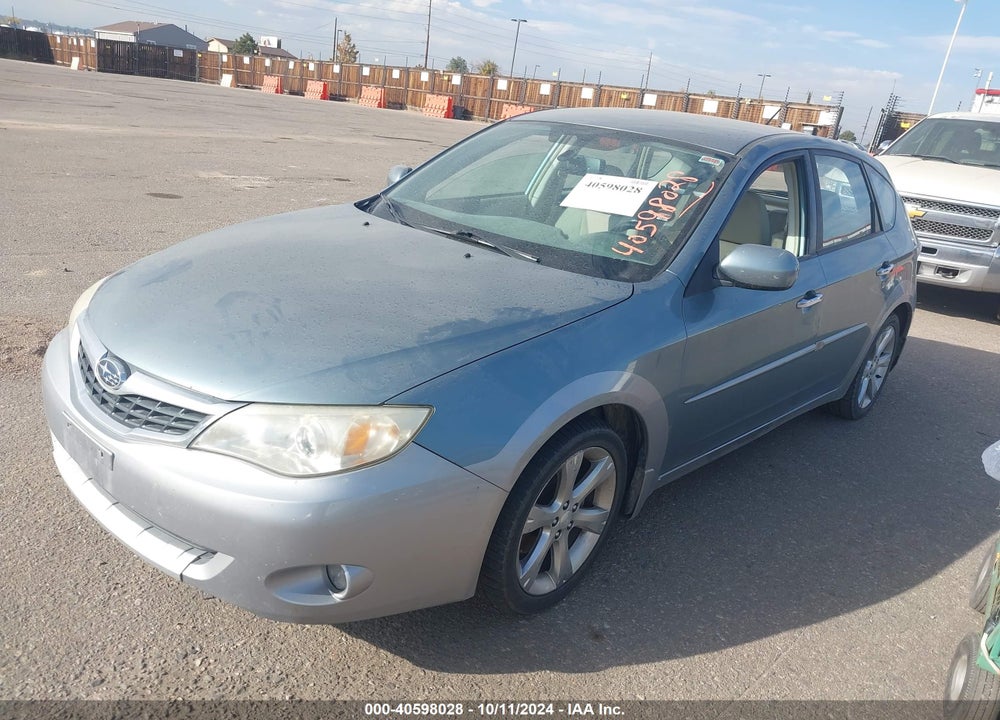 2009 SUBARU IMPREZA OUTBACK SPORT VIN: JF1GH63679H828089