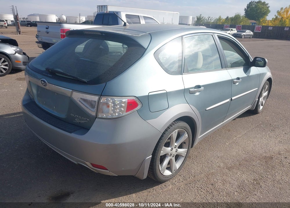 2009 SUBARU IMPREZA OUTBACK SPORT VIN: JF1GH63679H828089