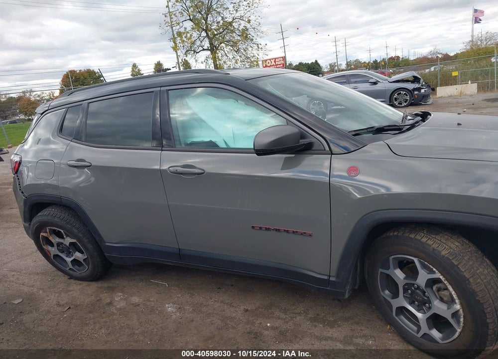 2022 JEEP COMPASS TRAILHAWK 4X4 VIN: 3C4NJDDB8NT162815