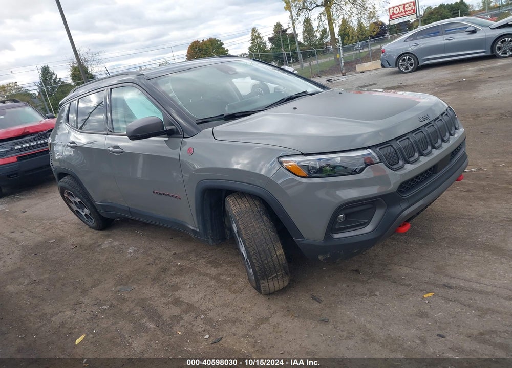 2022 JEEP COMPASS TRAILHAWK 4X4 VIN: 3C4NJDDB8NT162815