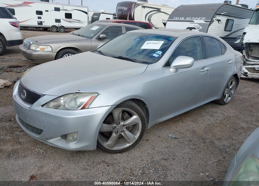 2007 LEXUS IS 250 VIN: JTHBK262972040565