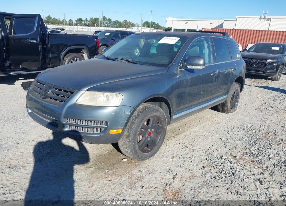 2004 VOLKSWAGEN TOUAREG V6 VIN: WVGBC67L94D028599