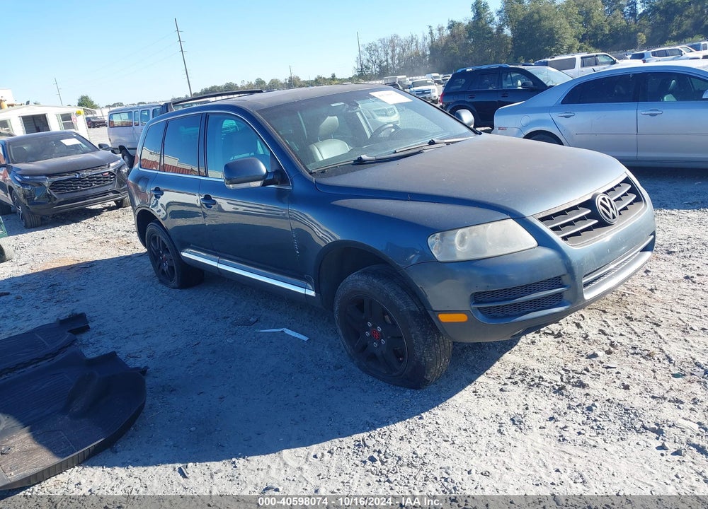 2004 VOLKSWAGEN TOUAREG V6 VIN: WVGBC67L94D028599