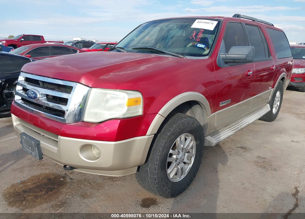 2008 FORD EXPEDITION EL EDDIE BAUER/KING RANCH VIN: 1FMFK18518LA57596