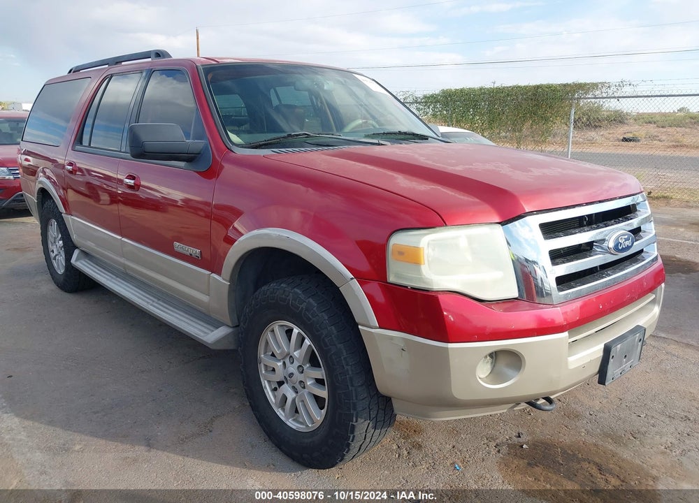 2008 FORD EXPEDITION EL EDDIE BAUER/KING RANCH VIN: 1FMFK18518LA57596