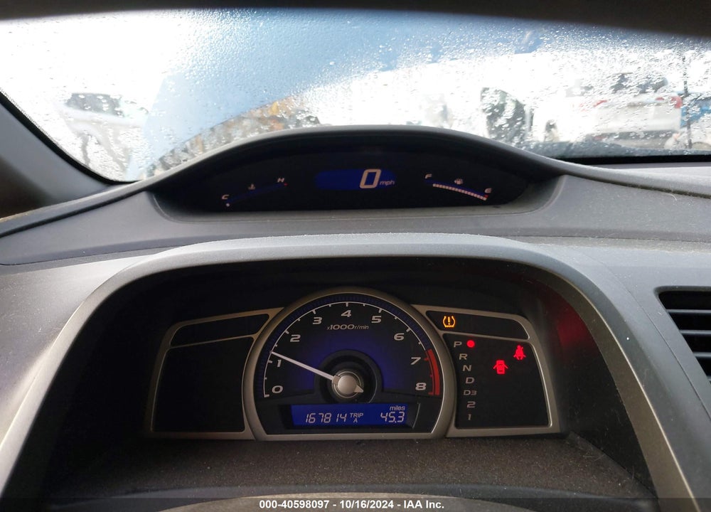 2009 HONDA CIVIC LX VIN: 19XFA16539E036995