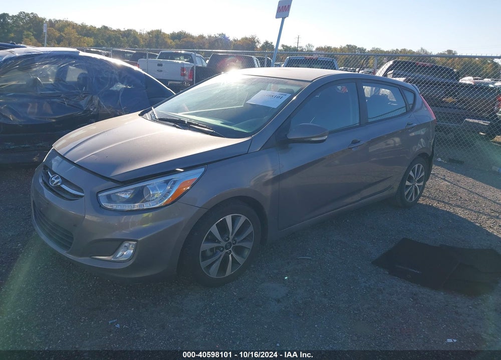 2017 HYUNDAI ACCENT SPORT VIN: KMHCU5AE6HU356266