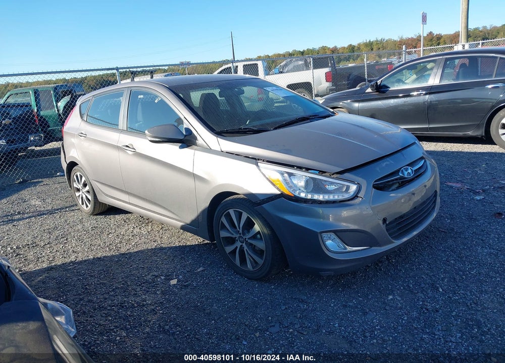 2017 HYUNDAI ACCENT SPORT VIN: KMHCU5AE6HU356266