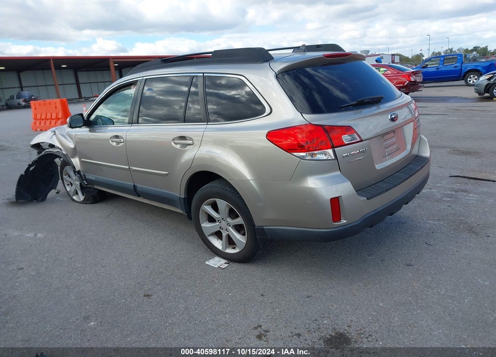 2014 SUBARU OUTBACK 2.5I PREMIUM VIN: 4S4BRBCC7E3207017