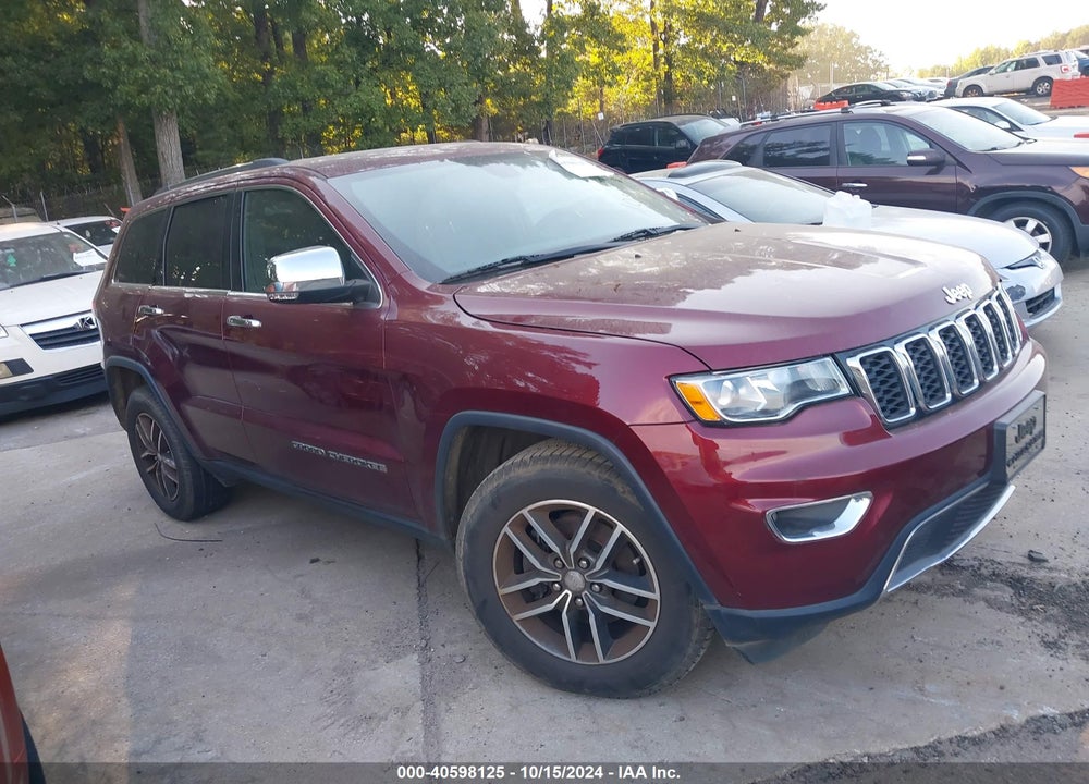 2018 JEEP GRAND CHEROKEE LIMITED 4X2 VIN: 1C4RJEBG6JC109459