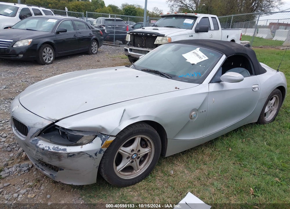 2006 BMW Z4 3.0I VIN: 4USBU33596LW69634