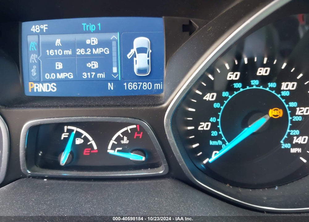 2014 FORD ESCAPE SE VIN: 1FMCU0GX1EUA53273