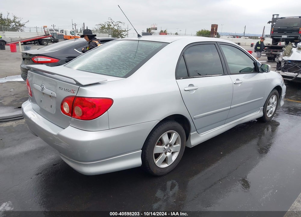 2005 TOYOTA COROLLA S VIN: 1NXBR32E45Z478765