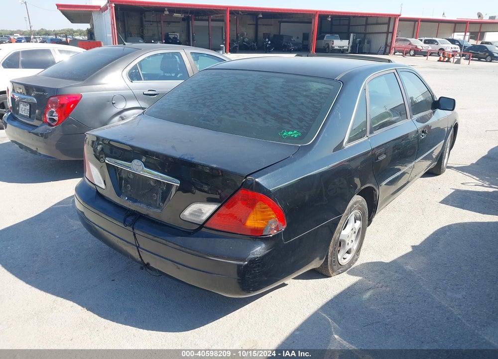 2000 TOYOTA AVALON XL VIN: 4T1BF28B4YU107612