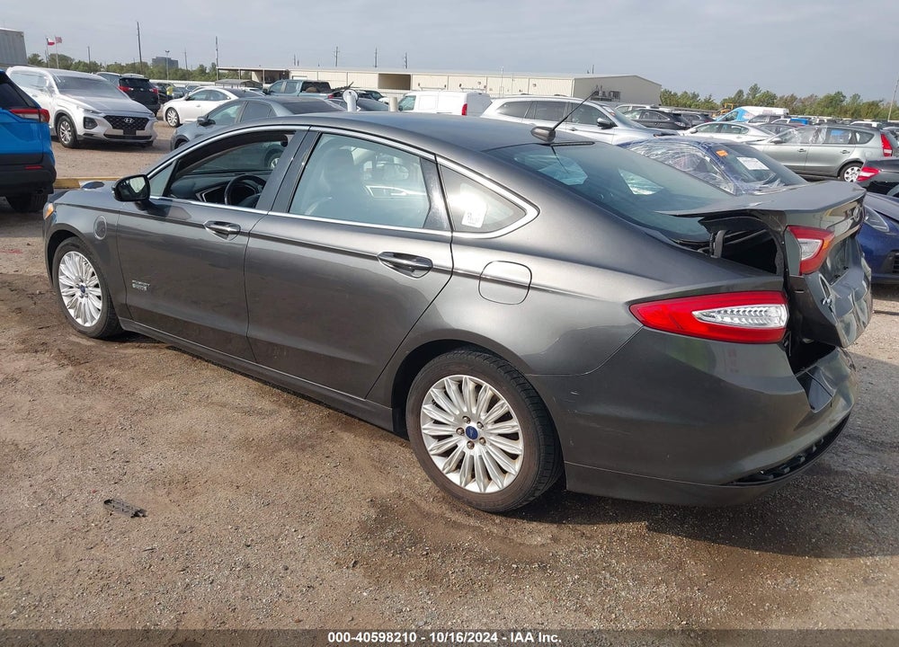 2015 FORD FUSION ENERGI SE LUXURY VIN: 3FA6P0PU1FR255592