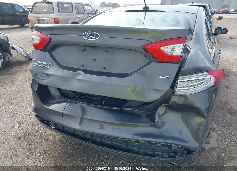 2015 FORD FUSION ENERGI SE LUXURY VIN: 3FA6P0PU1FR255592