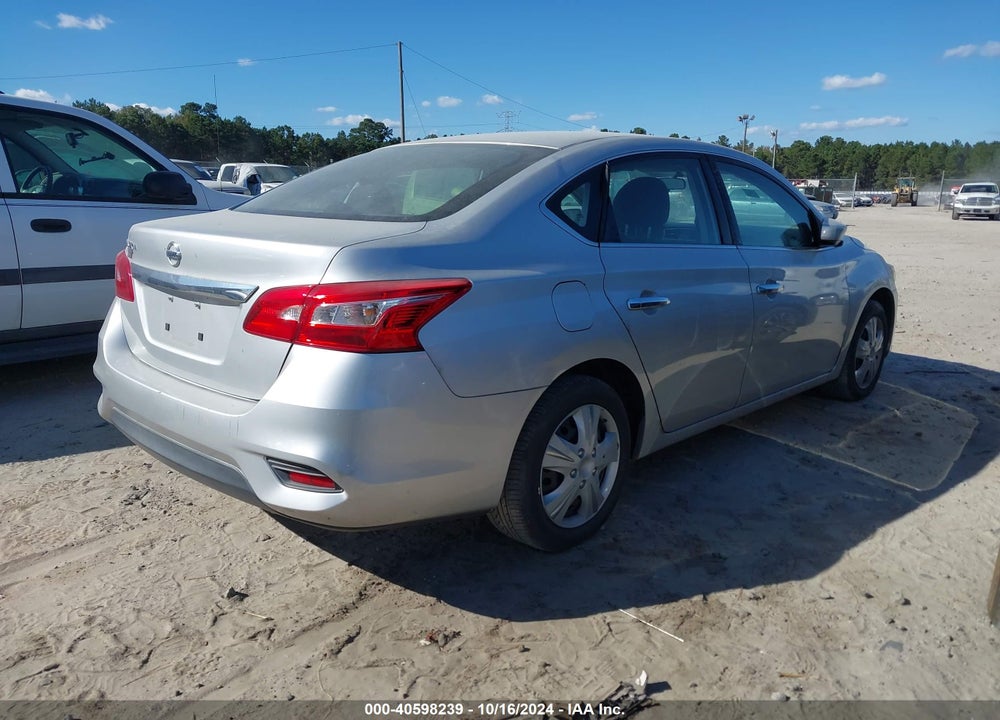 2016 NISSAN SENTRA S VIN: 3N1AB7AP9GY310265