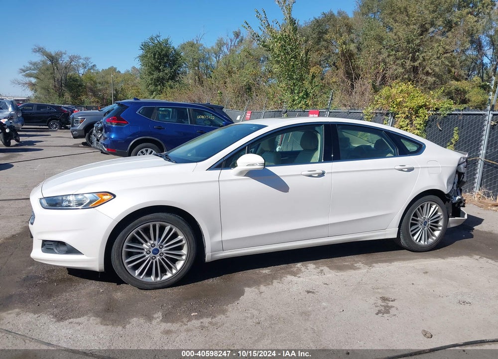 2014 FORD FUSION SE VIN: 3FA6P0HD4ER110902