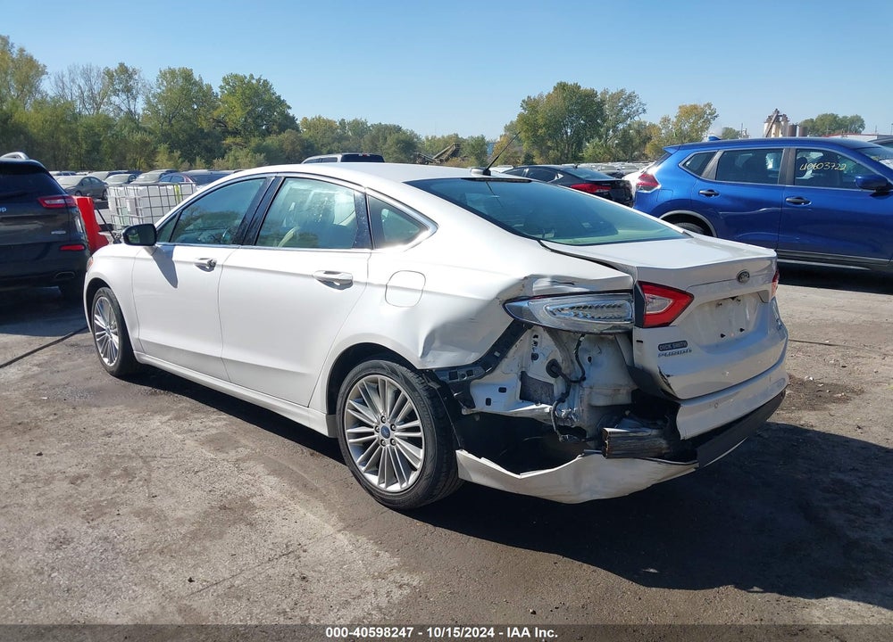 2014 FORD FUSION SE VIN: 3FA6P0HD4ER110902
