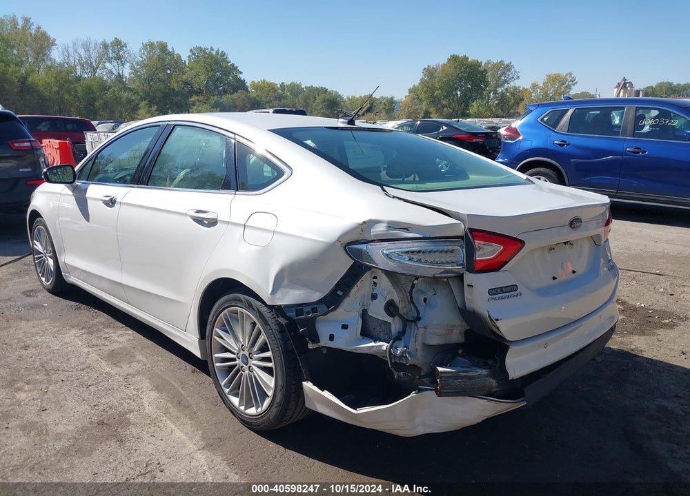 2014 FORD FUSION SE VIN: 3FA6P0HD4ER110902