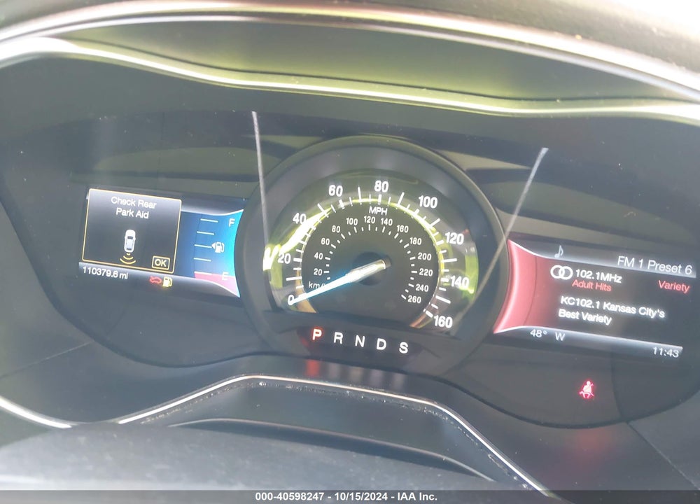 2014 FORD FUSION SE VIN: 3FA6P0HD4ER110902