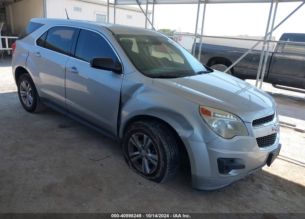 2013 CHEVROLET EQUINOX LS VIN: 2GNALBEK9D6383782