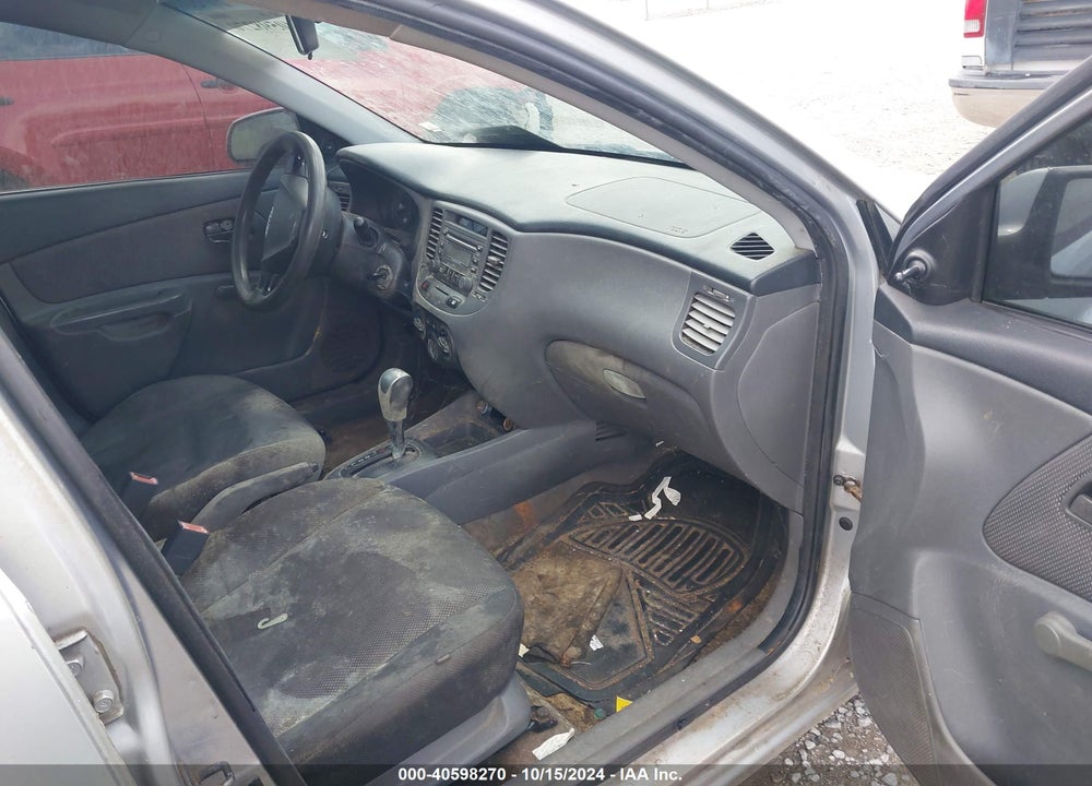 2007 KIA RIO LX VIN: KNADE123976221374
