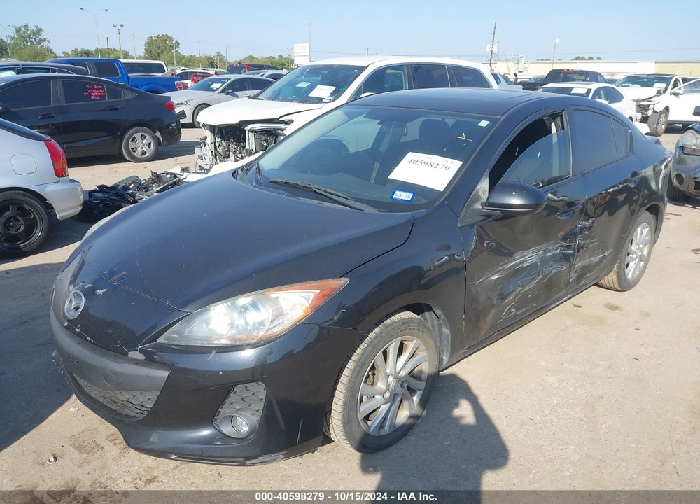2012 MAZDA 3 I TOURING VIN: JM1BL1V72C1630810