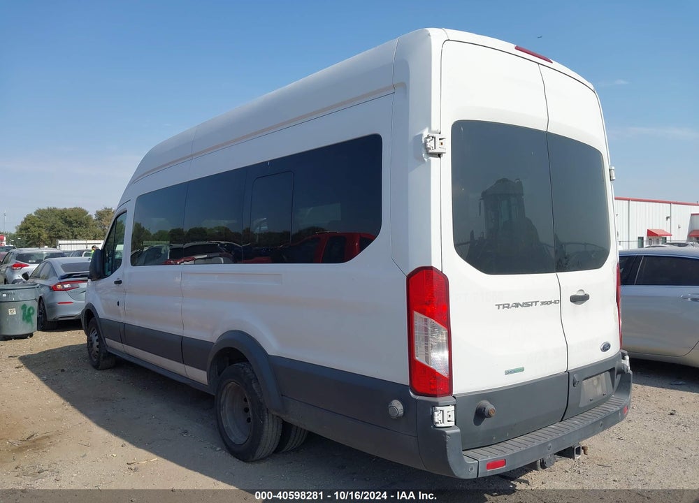2016 FORD TRANSIT-350 XL VIN: 1FBVU4XG1GKA42779
